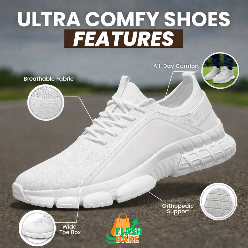 🔥Last Sale🔥Men's Lightweight Breathable Low-Top Running Shoes - FlashDake®